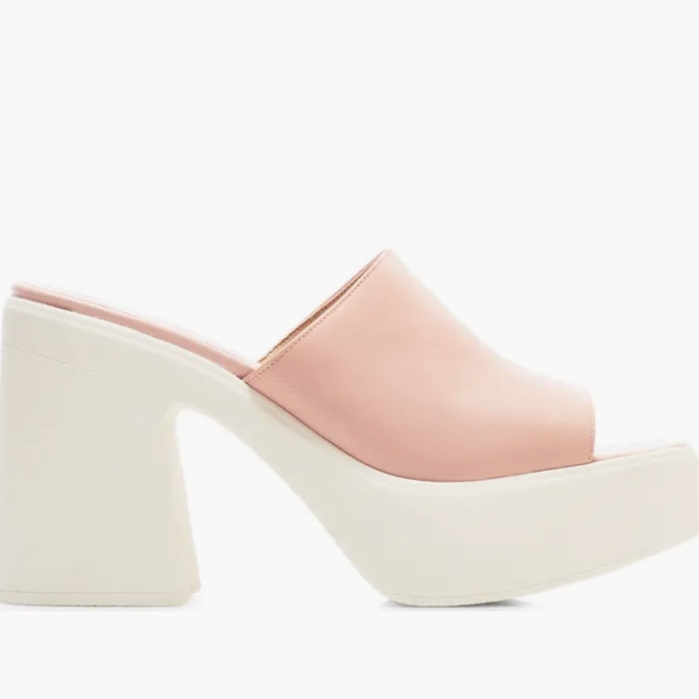 FREE PEOPLE ZOE PLATFORM SLIDE SANDAL